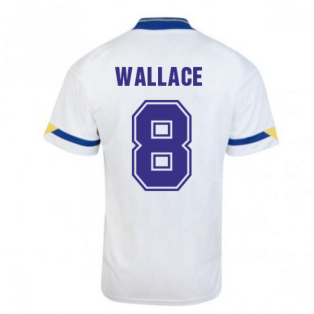 Score Draw Leeds United 1992 Home Shirt (Wallace 8)
