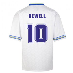 Score Draw Leeds United 1993 Admiral Retro Football Shirt (KEWELL 10)
