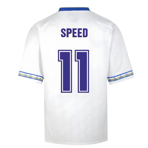 Score Draw Leeds United 1993 Admiral Retro Football Shirt (Speed 11)