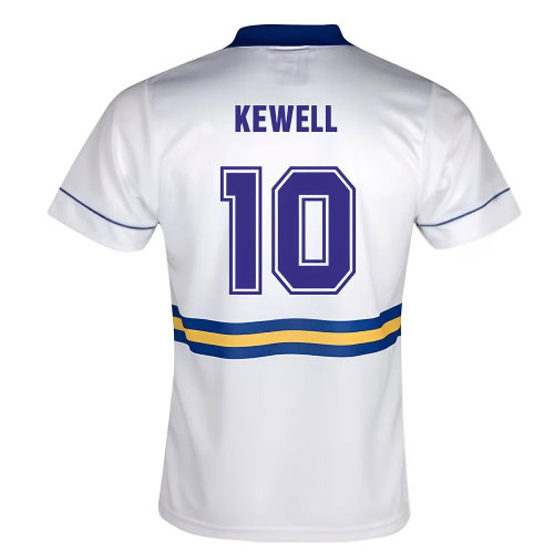 Score Draw Leeds United 1994 Home Shirt (KEWELL 10)