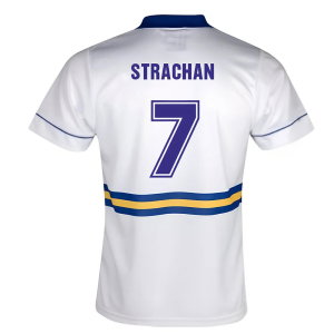 Score Draw Leeds United 1994 Home Shirt (STRACHAN 7)