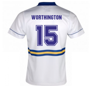Score Draw Leeds United 1994 Home Shirt (Worthington 15)