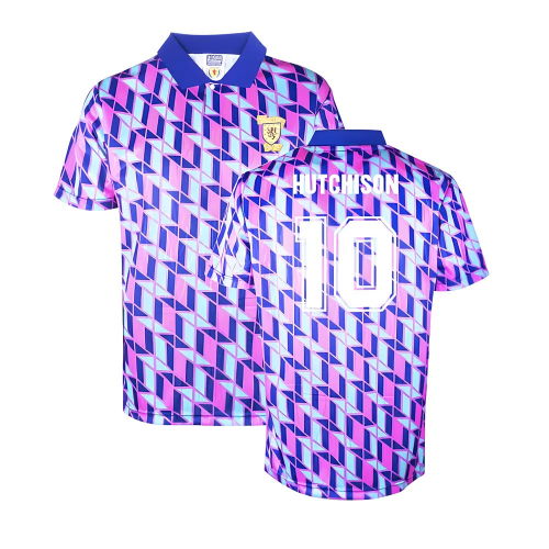 Scotland 1990 Fourth Retro Shirt (HUTCHISON 10)