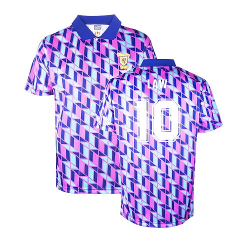 Scotland 1990 Fourth Retro Shirt (LAW 10)