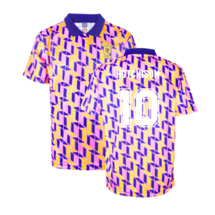 Scotland 1990 Third Retro Football Shirt (HUTCHISON 10)