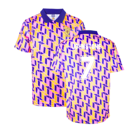 Scotland 1990 Third Retro Football Shirt (JOHNSTONE 7)