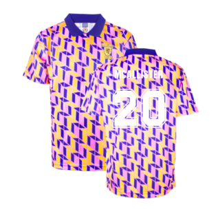 Scotland 1990 Third Retro Football Shirt (MCALLISTER 20)