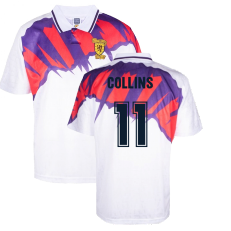 Scotland 1992 Away Retro Shirt (Collins 11)