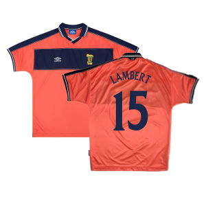 Scotland 1999-00 Away Shirt ((Excellent) XL) (Lambert 15)