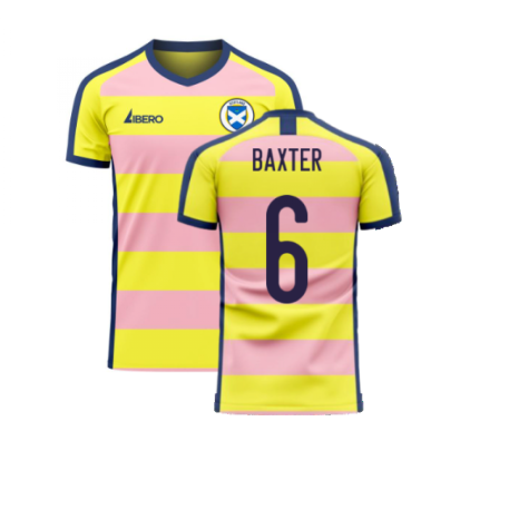 Scotland 2023-2024 Away Concept Football Kit (Libero) (BAXTER 6)