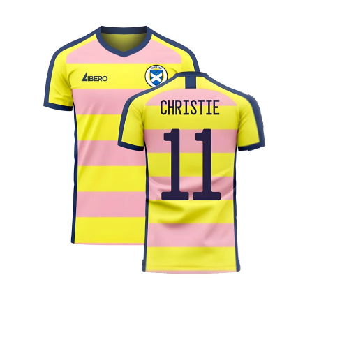Scotland 2025-2026 Away Concept Football Kit (Libero) (CHRISTIE 11) - Womens