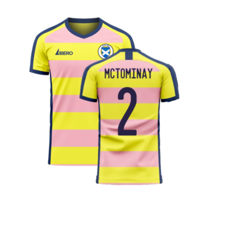 Scotland 2023-2024 Away Concept Football Kit (Libero) (McTOMINAY 2) - Kids