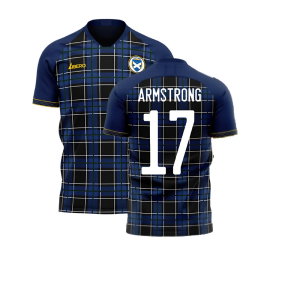 Scotland 2025-2026 Home Concept Football Kit (Libero) (Armstrong 17)