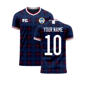 Scotland 2020-2021 Home Concept Shirt (Fans Culture) (Your Name)