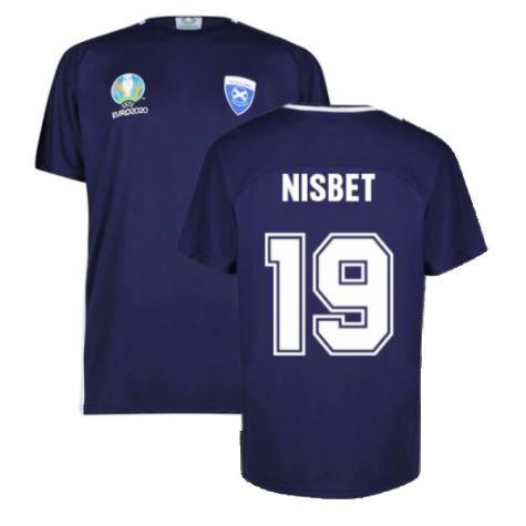 Scotland 2021 Polyester T-Shirt (Navy) (Nisbet 19)