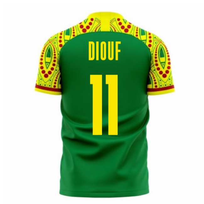 Senegal 2025-2026 Away Concept Football Kit (Libero) (DIOUF 11)