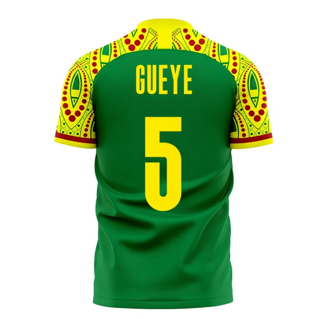 Senegal 2025-2026 Away Concept Football Kit (Libero) (GUEYE 5)