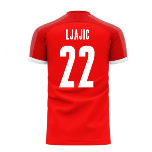 Serbia 2025-2026 Home Concept Football Kit (Libero) (LJAJIC 22)