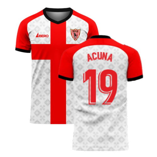 Seville 2025-2026 Home Concept Football Kit (Libero) (ACUNA 19)