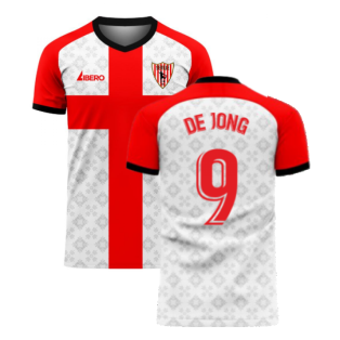 Seville 2023-2024 Home Concept Football Kit (Libero) (DE JONG 9)