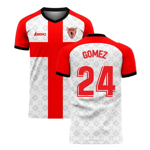 Seville 2025-2026 Home Concept Football Kit (Libero) (GOMEZ 24)