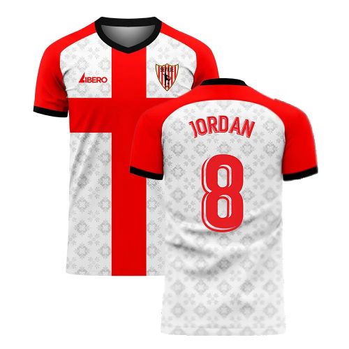 Seville 2025-2026 Home Concept Football Kit (Libero) (JORDAN 8)
