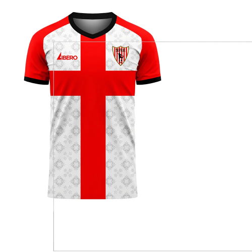 Seville 2025-2026 Home Concept Football Kit (Libero) (Y. EN NESYRI 15)