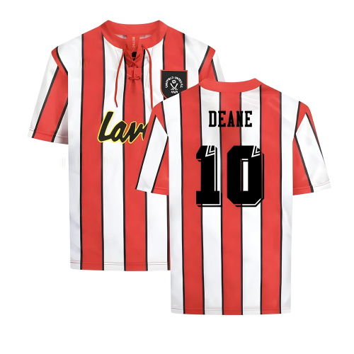 Sheffield United 1992 Retro Home Shirt (Deane 10)