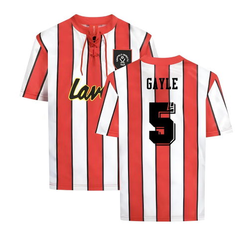 Sheffield United 1992 Retro Home Shirt (Gayle 5)