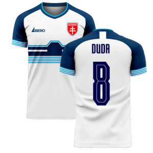 Slovakia 2023-2024 Home Concept Football Kit (Libero) (DUDA 8)