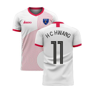 South Korea 2025-2026 Away Concept Football Kit (Libero) (H C HWANG 11)