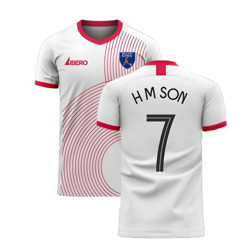 South Korea 2025-2026 Away Concept Football Kit (Libero) (H M SON 7)