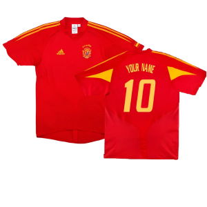 Spain 2004-06 Home Shirt ((Very Good) XL)