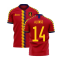 Spain 2023-2024 Home Concept Football Kit (Libero) (ALONSO 14)