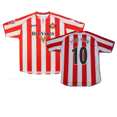 Sunderland 2005-06 Home Shirt ((Excellent) L) (Your Name)