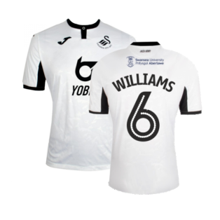 Swansea City 2019-20 Home Shirt ((Good) M) (Williams 6)