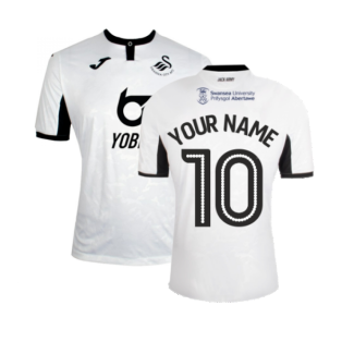 Swansea City 2019-20 Home Shirt ((Good) M) (Your Name)