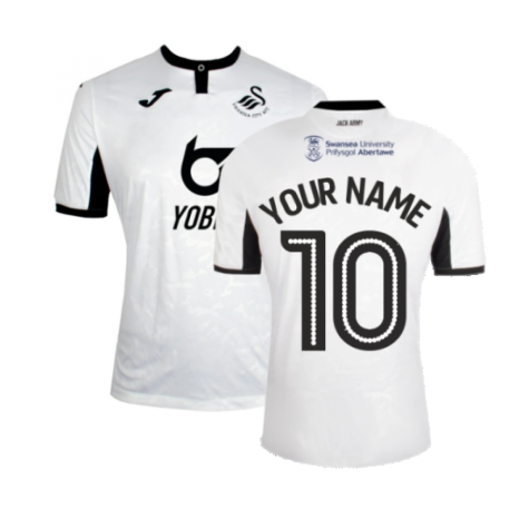 Swansea City 2019-20 Home Shirt ((Good) M) (Your Name)