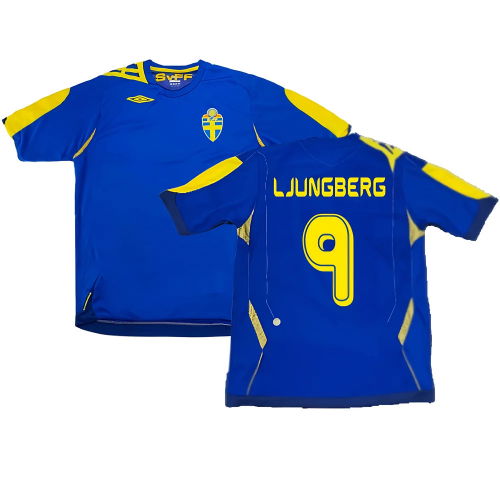 Sweden 2006-08 Away (S) (Excellent) (Ljungberg 9)