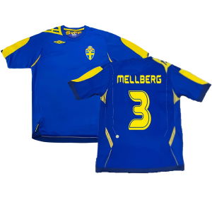 Sweden 2006-08 Away (S) (Excellent) (Mellberg 3)