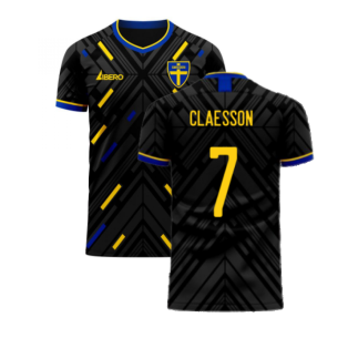 Sweden 2023-2024 Away Concept Football Kit (Libero) (CLAESSON 7)