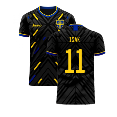 Sweden 2023-2024 Away Concept Football Kit (Libero) (ISAK 11)