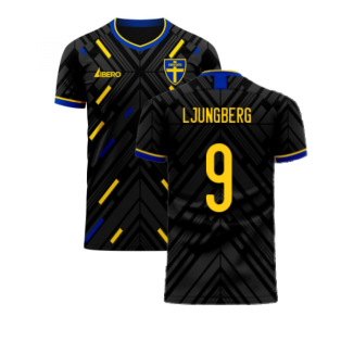 Sweden 2020-2021 Away Concept Football Kit (Libero) (LJUNGBERG 9)