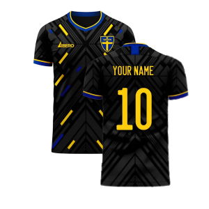Sweden 2025-2026 Away Concept Football Kit (Libero) (Your Name)