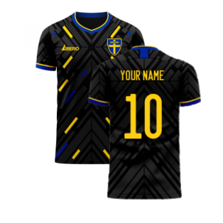 Sweden 2020-2021 Away Concept Football Kit (Libero) (Your Name)