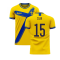 Sweden 2022-2023 Home Concept Football Kit (Libero) (ISAK 15)