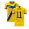 Sweden 2023-2024 Home Concept Football Kit (Libero) (LARSSON 11)