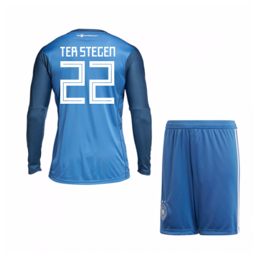 2018-19 Germany Home Mini Kit (Ter Stegen 22)