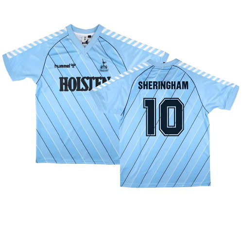 Tottenham 1985/87 Retro Hummel Away Shirt (SHERINGHAM 10)