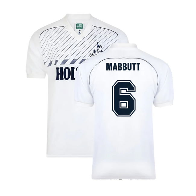 Tottenham 1986 Retro Home Shirt (Mabbutt 6)